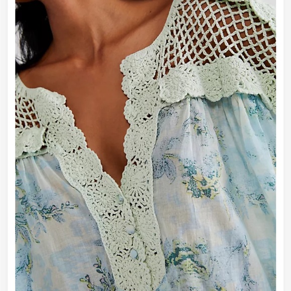 NWOT Intimately Free People Lulu May Crochet Bodysuit - M - Picture 5 of 6